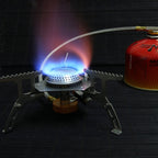 Outdoor Camping Tool Camp Stove BBQ Cooking Portable Gas Stove Split Gas Furnace, Separated type Separated type