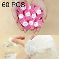 60 PCS Candy Style Portable Disposable Travel Cotton Towel, Size: 22*20cm, 60 PCS 60 PCS