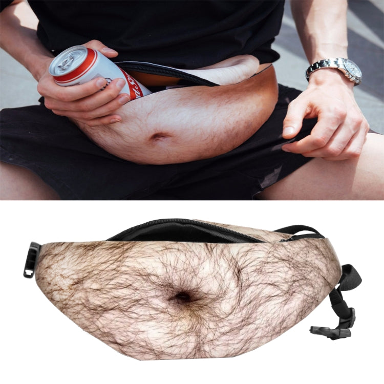 Creative Funny Anti-harassment Artificial Belly Shape Outdoor Bags, Multifunctional Portable Unisex Sports Belly Waist Bag, HC0879A, HC0879B, HC0879C, HC0879D, HC0879E, HC0879F – Durable Build, Easy to Use HC0879A