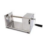 Stainless Steel Manual Spiral Tornado Tower Hand Shake Potato Rotary Chips Twister Slicer Cutter, Hand Shake