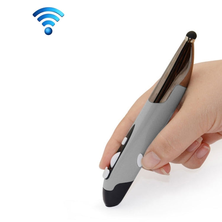 2.4GHz Innovative Pen-style Handheld Wireless Smart Mouse for PC Laptop, Red, Blue, Grey – Durable Build, Easy to Use Grey Grey