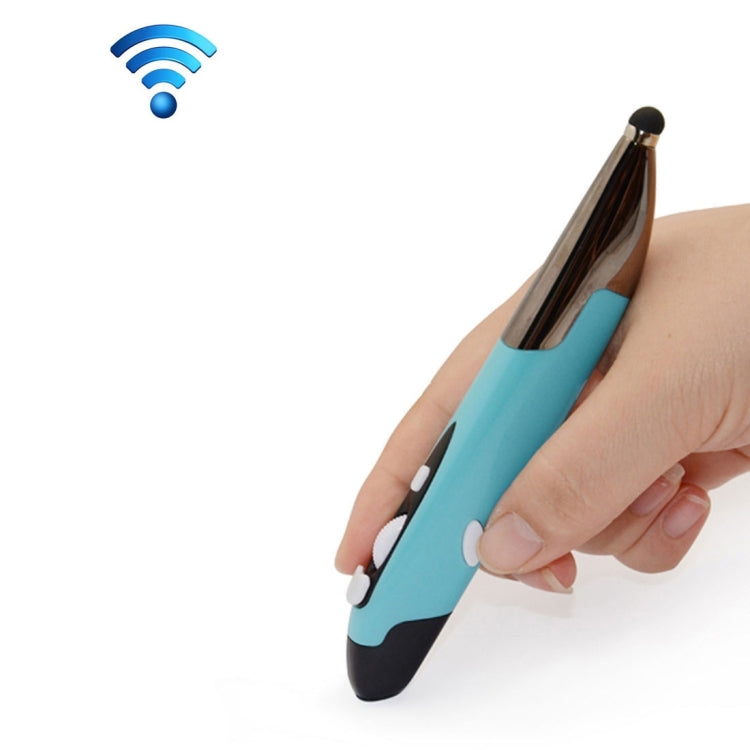 2.4GHz Innovative Pen-style Handheld Wireless Smart Mouse for PC Laptop, Red, Blue, Grey – Durable Build, Easy to Use Blue Blue