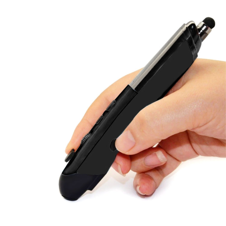 PR-08 2.4G Innovative Pen-style Handheld Wireless Smart Mouse, Effective Distance: 10m, PR-08 (Red), PR-08 (Blue), PR-08 (Grey), PR-08 (Black), PR-08 (White) – Durable Build, Easy to Use PR-08 (Black) Black