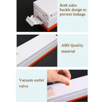 Sealing Film Roll Film PP Material Transparent Seal Film Cup, Vacuum Sealing Machine, EU Plug, US Plug