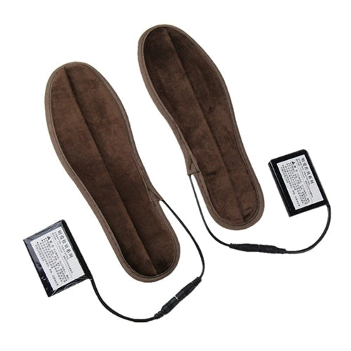 Lithium Battery Powered & Rechargeable Heated Insoles Keep Feet Warm Pad, Keep Warm 8-9 hours, Size: 39-40 yard, Size: 39-40yard Size: 39-40yard