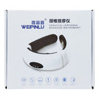 USB Charging 1300 mAh Electric Back Neck Shoulder Electrical Pulse Electric Shock Body Massager, USB Charging