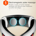 USB Charging 1300 mAh Electric Back Neck Shoulder Electrical Pulse Electric Shock Body Massager, USB Charging