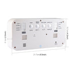 Multi-functional Large Screen LED Digital Music Alarm Clock with Time / Week / Temperature / Calendar Display & Remote Control, DC 5V, Music Alarm Clock