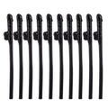 10 PCS Dicky Sipping Straw, Length: about 19cm, Dicky Sipping Straw(Black) Dicky Sipping Straw(Black) Black
