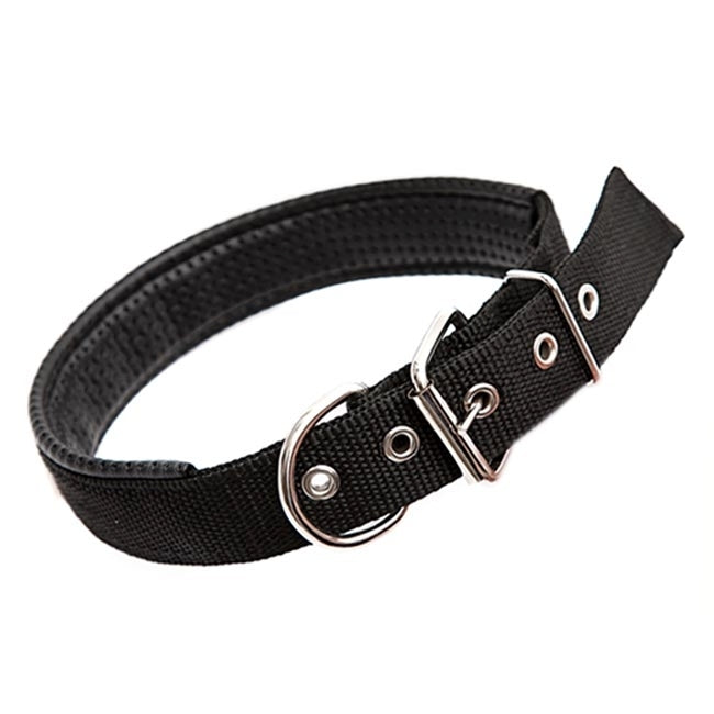 Foam Cotton Polyester Pet Collars Pet Neck Strap Dog Neckband Cats Dogs Collars, 3.5cm x 57cm, 3.5cm x 57cm Black, 3.5cm x 57cm Red