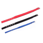 Foam Cotton Polyester Pet Collars Pet Neck Strap Dog Neckband Cats Dogs Collars, 3.5cm x 57cm, 3.5cm x 57cm Black, 3.5cm x 57cm Red