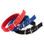 Foam Cotton Polyester Pet Collars Pet Neck Strap Dog Neckband Cats Dogs Collars, 3.5cm x 57cm, 3.5cm x 57cm Black, 3.5cm x 57cm Red