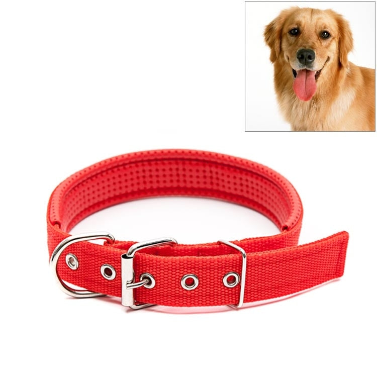 Foam Cotton Polyester Pet Collars Pet Neck Strap Dog Neckband Cats Dogs Collars, 3.5cm x 57cm, 3.5cm x 57cm Black, 3.5cm x 57cm Red – Durable Build, Easy to Use 3.5cm x 57cm Red Red