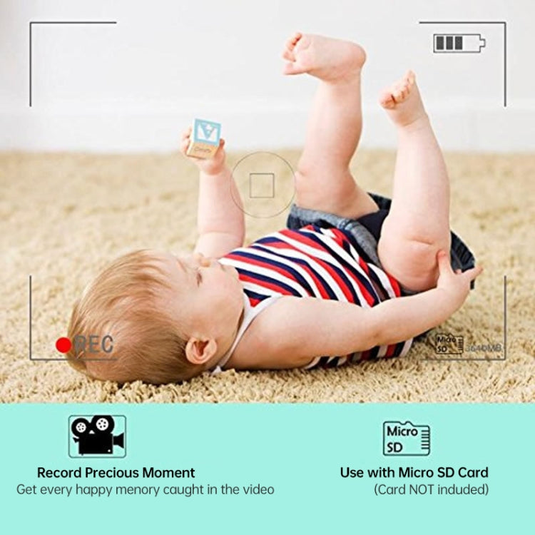 BM-SP820 2.4 inch LCD 2.4GHz Wireless Surveillance Camera Baby Monitor with 7-IR LED Night Vision, Two Way Voice Talk, BM-SP820 – Durable Build, Easy to Use