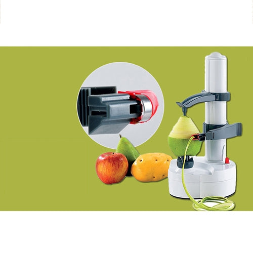 Multifunction Stainless Steel Electric Vegetables Fruit Peeler Automatic Peeling Machine, Dry Battery