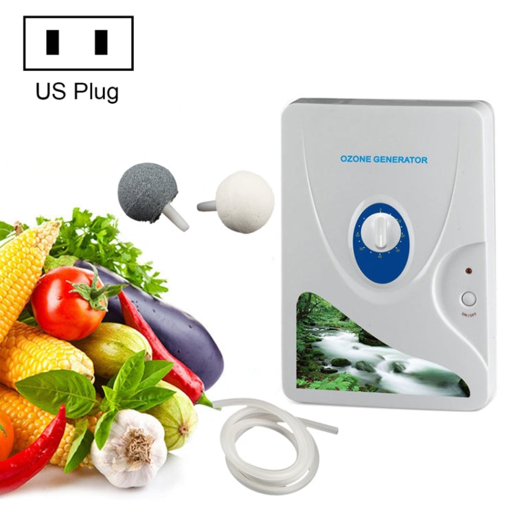 600MG Ozone Generator Cleaner Sterilizer for Vegetables and Fruits, US Plug, EU Plug US Plug 110V US Plug