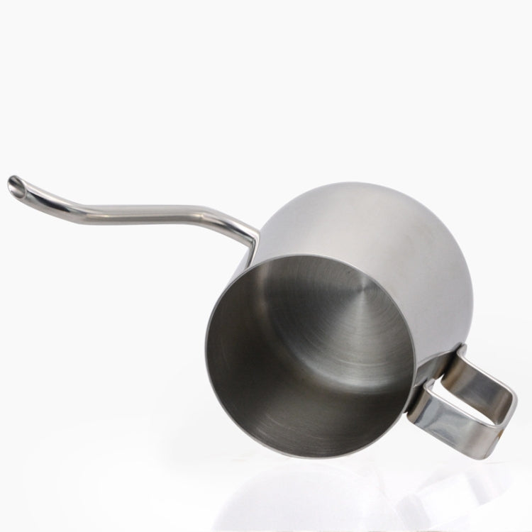 Long Narrow Spout 304 Stainless Steel Hand Drip Coffee Pot with Hanging Ear, 250ML