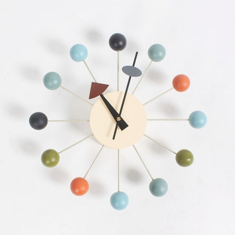 Stylish Background Minimalis Circular Balls Candy Wall Clock Creative Decoration Clock Ferris Wheel Clock – Durable Build, Easy to Use Colorful