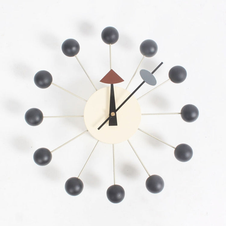 Stylish Background Minimalis Circular Balls Candy Wall Clock Creative Decoration Clock Ferris Wheel Clock – Durable Build, Easy to Use Black