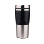 430ml Double Insulated Stainless Steel Mug In-Car Using Business Water Bottle Black