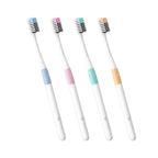 4 in 1 Original Xiaomi Mijia Dr.Bei Bass Method Soft Toothbrushes, 4 PCS 4 PCS