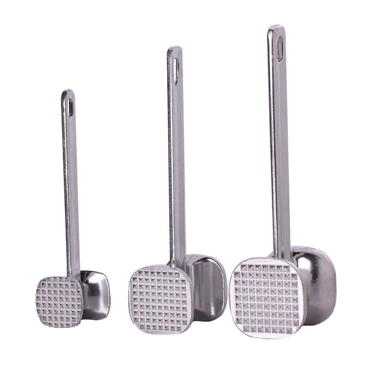 2 PCS Aluminum Alloy Loose Tenderizers Meat Hammer Steak Pork Kitchen Tools, Middle Size: 5.0 x 22.5cm, Middle Size: 5.0 x 22.5cm – Aluminum Alloy
