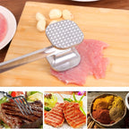 2 PCS Aluminum Alloy Loose Tenderizers Meat Hammer Steak Pork Kitchen Tools, Middle Size: 5.0 x 22.5cm, Middle Size: 5.0 x 22.5cm – Aluminum Alloy