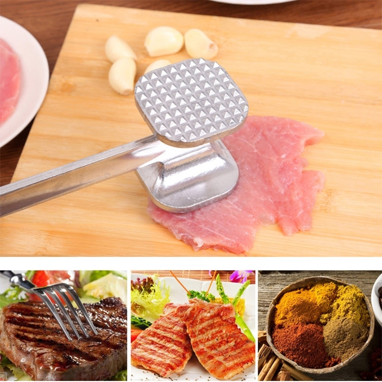 2 PCS Aluminum Alloy Loose Tenderizers Meat Hammer Steak Pork Kitchen Tools, Middle Size: 5.0 x 22.5cm, Middle Size: 5.0 x 22.5cm – Aluminum Alloy