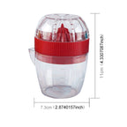 Multi-function Manual Mini Lemon Juicer with a Graduation Cup Juicer