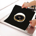 Gas Furnace Surface Ultra-thin Fibre Material Stovetop Protective Cleaning Pad, Size: 27*27cm, 0.08mm, 0.08mm 0.08mm