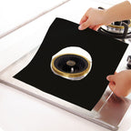 Gas Furnace Surface Ultra-thin Fibre Material Stovetop Protective Cleaning Pad, Size: 27*27cm, 0.08mm, 0.08mm 0.08mm