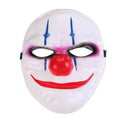 Halloween Mask PVC Halloween Festival Party Mask, Clown Pattern, Red Brain Pattern, Old Man Pattern Clown Pattern HC1497B