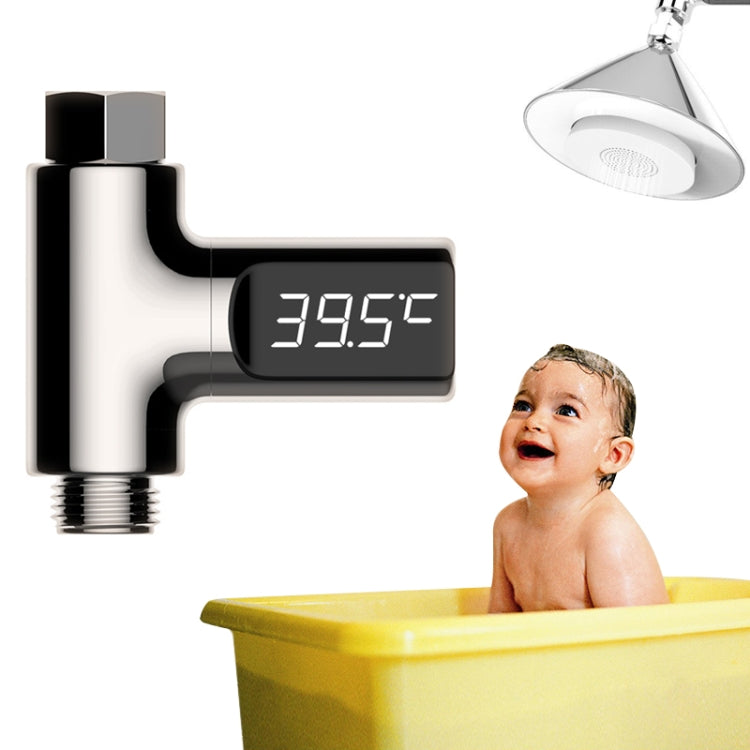 BD-LS-01 Baby Showering 360 Degree Rotatable LED Display Passive Water Thermometer, First Generation – Durable Build, Easy to Use First Generation