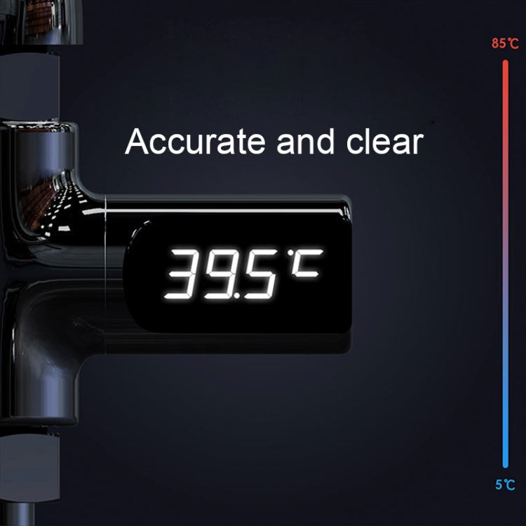 BD-LS-01 Baby Showering 360 Degree Rotatable LED Display Passive Water Thermometer, First Generation – Durable Build, Easy to Use