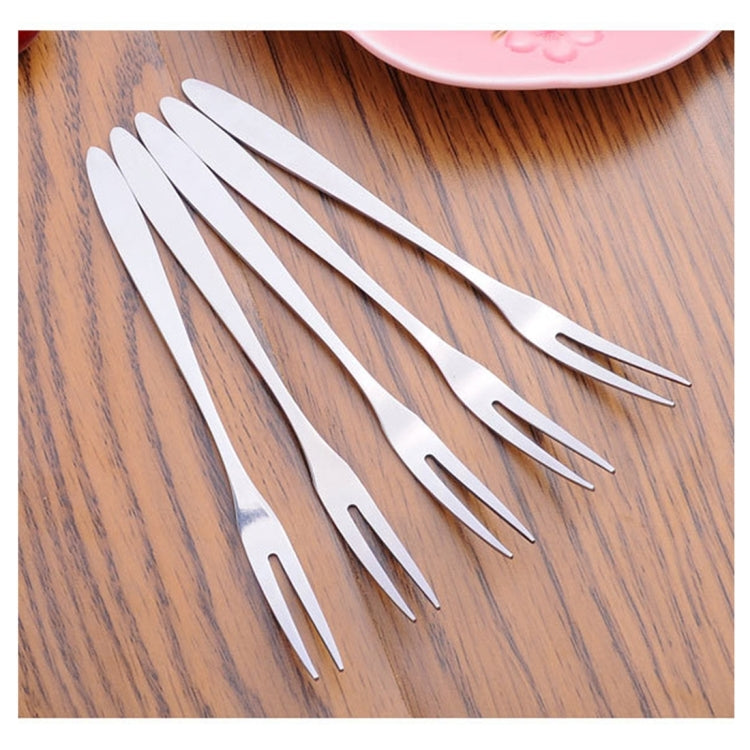 10 PCS Stainless Steel Fruit Fork Creative Environmental Small Fruit Prong, 10 PCS Fruit Fork – Durable Build, Easy to Use