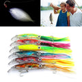 HENGJIA Octopus Shape Artificial Fishing Lures Bionic Fishing Bait with Hooks, Length: 14 cm, Random Color Delivery Default Title