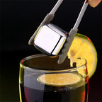Stainless Steel Chilling Reusable Ice Cubes for Whiskey, Vodka, Liqueurs, 1 PC 1 PC