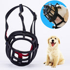 Dog Muzzle Prevent Biting Chewing and Barking Allows Drinking and Panting, Size: 8.2*7.6*10.4cm, Size: 8.2*7.6*10.4cm Size: 8.2*7.6*10.4cm