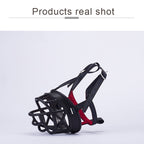 Dog Muzzle Prevent Biting Chewing and Barking Allows Drinking and Panting, Size: 8.2*7.6*10.4cm, Size: 8.2*7.6*10.4cm