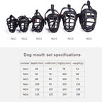 Dog Muzzle Prevent Biting Chewing and Barking Allows Drinking and Panting, Size: 8.2*7.6*10.4cm, Size: 8.2*7.6*10.4cm