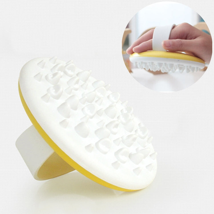 Bath Shower Body Relaxing Spa Scrub Glove Anti Cellulite Massager TPR Brush Default Title
