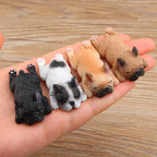 Home Decoration Lovely Rrunk on Sleep French Bulldog 3D Fridge Paste, NO Magnetic, French Bulldog NO Magnetic – Magnetic