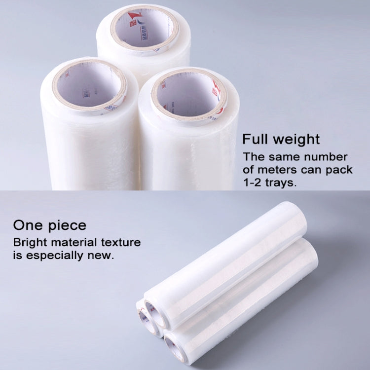 PE Transparent Stretch Wrap Film(Width: 15cm, Length: 220m), Width: 15cm, Length: 220m