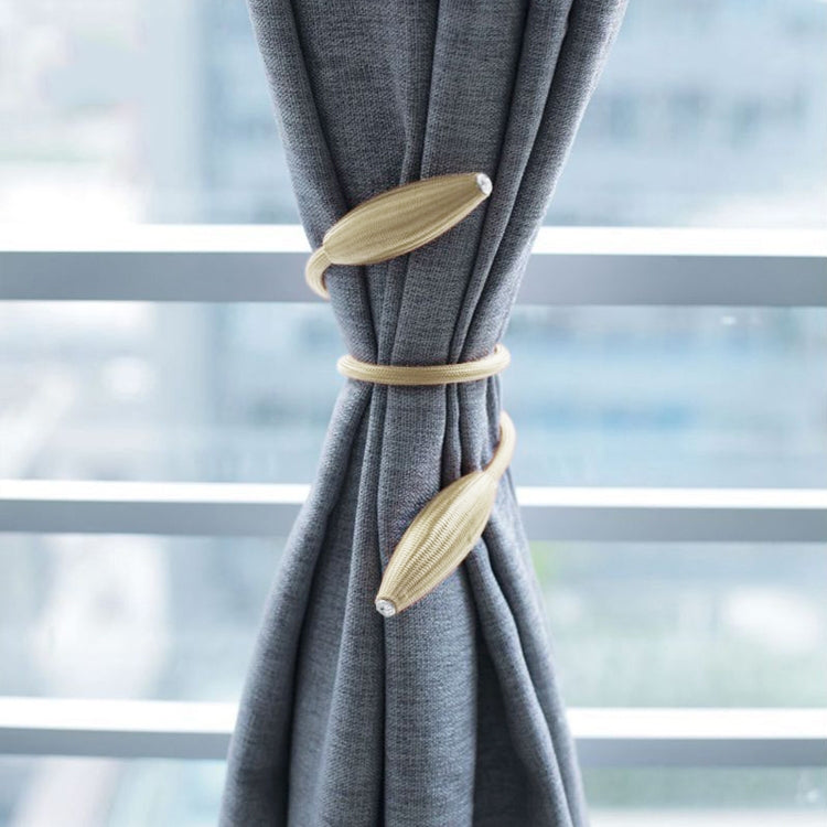 Fashion Adornments Creative Curtain Tie Rope, Tie Rope – Durable Build, Easy to Use Tie Rope Beige
