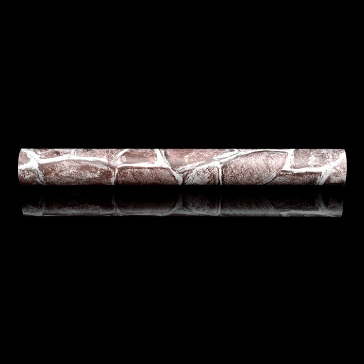 Fort Brick Creative 3D Stone Brick Decoration Wallpaper Stickers Bedroom Living Room Wall Waterproof Wallpaper Roll, Size: 45 x 1000cm, Fort brick