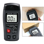 Rechargeable Wood Moisture Tester Moisture Measurement for Wood Flooring and Carton without Battery Default Title