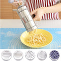 Household Stainless Steel Manual Pasta Machine Hand Pressure Noodle Machine Noodle Maker with 5 Models, Pressure Noodle Maker Pressure Noodle Maker