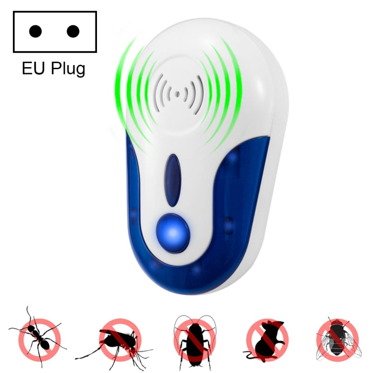 4W Electronic Ultrasonic Anti Mosquito Rat Mouse Cockroach Insect Pest Repeller, AC 90-250V, 109 EU Plug, 109 UK Plug 109 EU Plug HC2221A