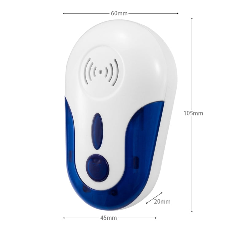 4W Electronic Ultrasonic Anti Mosquito Rat Mouse Cockroach Insect Pest Repeller, AC 90-250V, 109 EU Plug, 109 UK Plug
