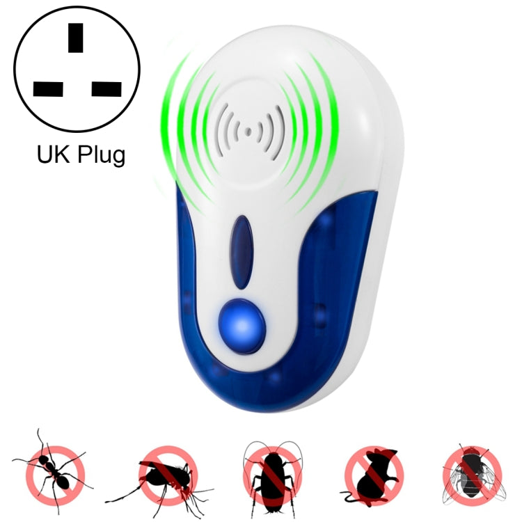 4W Electronic Ultrasonic Anti Mosquito Rat Mouse Cockroach Insect Pest Repeller, AC 90-250V, 109 EU Plug, 109 UK Plug – Waterproof 109 UK Plug HC2221C